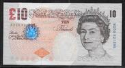 GREAT BRITAIN/GRANDE BRETAGNE 10 Pounds Reine Élisabeth II. Serie: MD55 . -