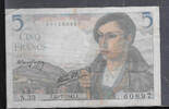 FRANCE . 5 Francs BERGER: Alphabet: N.33 . -