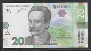UKRAINE 20 Hryven IVAN FRANKO. Schriftsteller. Écrivain . Serie: E3 (3=Z) -