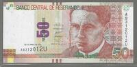 PERÚ/PÉROU. 50 Nuevos Soles. Serie: A/U . -