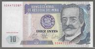 PERÚ/PÉROU. 10 Intis. 26/06/1987. Serie: A/P . Fast NEU. I-. 20.88 元 含税 ＋  308.97 元 运费