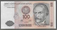 PERÚ/PÉROU. 100 Intis. 26/06/1987. Serie: A/X . Fast NEU. I-. 20.88 元 含税 ＋  308.97 元 运费