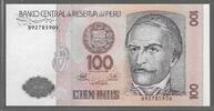 PERÚ/PÉROU. 100 Intis. 26/06/1987. Serie: B/D . Fast NEU. I-. 20.88 元 含税 ＋  308.97 元 运费