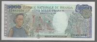RWANDA. 5000 Francs. Serie: F . -