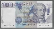 ITALIA/ITALIE. 10000 Lire. ALESSANDRO VOLTA. Serie: PE/M . -