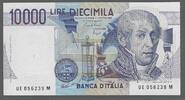 ITALIA/ITALIE. 10000 Lire. ALESSANDRO VOLTA. Serie: UE/M . -