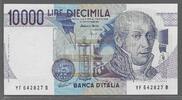 ITALIA/ITALIE. 10000 Lire. ALESSANDRO VOLTA. Serie: YF/B . -