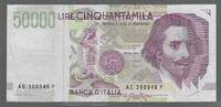 ITALIA/ITALIE. 50000 Lire. Gian Lorenzo Bernini. 2ème type .Serie: AC/P . -