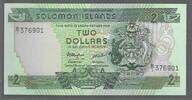 SOLOMON ISLANDS./ILES SALOMONS. 2 Dollars. Serie: B/1 . -