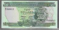 SOLOMON ISLANDS./ILES SALOMONS. 2 Dollars. Serie: B/1 . -