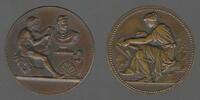 FRANCE. 2 Médailles. SOCIÉTÉ INDUSTRIELLE de MULHOUSE* . -