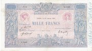 FRANCE 1000 FRANCS 28.2.1921 S.1529 TTB(épinglage important) 1,338.75 元 含税 ＋  309.59 元 运费