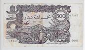 ALGERIE. 500 DINARS. Série O002 . -