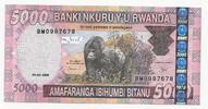 Rwanda / Ruanda 5000 francs 2009 Série: BM . Fast NEU. I- 192.45 元 含税 ＋  309.59 元 运费