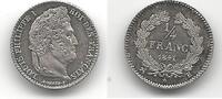 France 1/4 Franc Louis Philippe Ier. Metallüberschuss unter FR. Surplus de métal sous FR. -