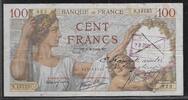 France 100 Francs Sully annulé Savignac les Eglises. Alphabet: N.13723 . -