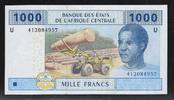 ETATSde l'AFRIQUE CENTRALE 1000 FRANCS "B.E.A.C. U=CAMEROUN" -