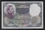 ESPAGNE 50 Pesetas 25.04.1931 TTB 41.84 元 含税 ＋  309.59 元 运费