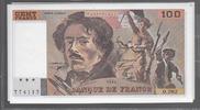 FRANCE 100 FRANCS "DELACROIX*14 EXEMPLAIRES*(442-1 et 442-2) petit filigrane Alphabet O.282" -