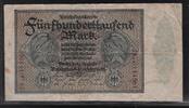 DEUTSCHLAND/ALLEMAGNE. 500,000 Mark Serie: 29 AB . -