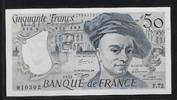 FRANCE 50 Francs Qentin de la Tour. Alphabet F:72 . -