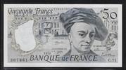 FRANCE 50 Francs Qentin de la Tour. Alphabet C:71 . -