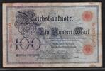 DEUTSCHLAND/ALLEMAGNE 100 Mark Blauer Hunderter. Le 'cent' bleu. Série: V/D . -