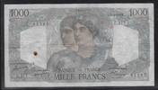 FRANCE 1000 Francs "Minerve et Hercule. Alphabet C.377" -