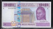 BEAC 10000 Francs "C=TCHAD" -