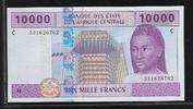 BEAC 10000 Francs "C=TCHAD" -