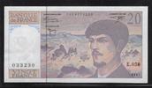 FRANCE 20 Francs 1997 'Debussy Alphabet E.058' Presque SPL(défaut du pap... 37.65 元 含税 ＋  309.59 元 运费