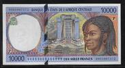 ETATS de l'AFRIQUE CENTRALE. 10000 Francs. (19)99. P=TCHAD . Fast UNC. 460.20 元 含税 ＋  309.59 元 运费