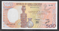 BEAC. REPÚBLICA DE GUINEA ECUATORIAL. 500 FRANCS. Alphabet, Serie: B.01 . -