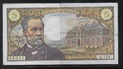 FRANCE 5 Francs PASTEUR. Alphabet: Q.124 . -