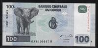 République Populaire du Congo 100 francs Série MA/M . -