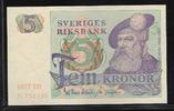 SUÈDE 5 Kronor "Roi Gustav Vasa. Série DS. G...." -
