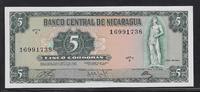 NICARAGUA 5 Cordobas "Série C" -