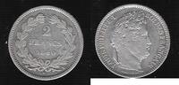 FRANCE 2 Francs Louis Philippe 1er . -