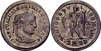 Roman Imperial Follis Galerius AD 305-311, AE silvered Follis (28mm, 9.41 gram) Serdica 305-06 -
