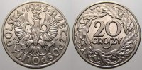 Polen-Republik 1918-1939 20 Groszy Republik Polen 1918-1939. -