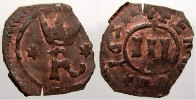 Regenstein, Grafschaft Kipper Cu 3 Pfennig Friedrich Ulrich von Braunschweig-Wolfenbüttel 1613-1634. -