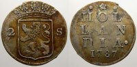 Niederlande-Holland, Provinz 2 Stuiver -