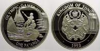 Tonga 1 Pa´anga 1 Taufa´ahau Tupou IV. 1965-2006. -