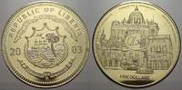 Liberia 5 Dollars 2003 Liberia Republik seit 1847. Stempelglanz 50.20 元 含税 ＋  209.18 元 运费