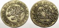 Pommern-unter schwedischer Besetzung 1/24 Taler (Groschen) Karl XI 1660-1697. -