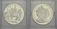 Isle of Man 1 Crown Elisabeth II seit 1952. -
