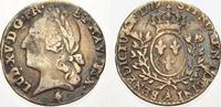 Frankreich 1/20 ecu a la vieille tete (6 sols) Ludwig XVI. 1774-1793. -