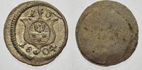 Löwenstein-Wertheim-Rochefort Einseitiger Pfennig Dominik Constantin 1789-1806. -