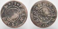 Baden-Durlach 2 Pfennig Hachberger Landswehrvng Friedrich VII. Magnus 1677-1709. -