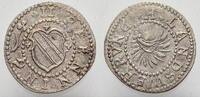 Baden-Durlach 2 Pfennig Hachberger Landswehrvng Friedrich VII. Magnus 1677-1709. -